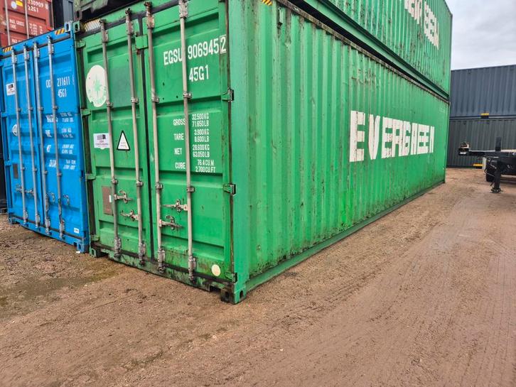 40ft zeecontainer highcube B-kwaliteit, Zakelijke goederen, Machines en Bouw | Keten en Containers, Ophalen of Verzenden