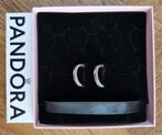 Originele Pandora zilveren oorringen.Één keer gepast., Sieraden, Tassen en Uiterlijk, Oorbellen, Ophalen of Verzenden, Zo goed als nieuw