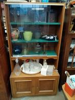 Vitrinekast retro, Huis en Inrichting, Ophalen, 50 tot 100 cm, Zo goed als nieuw, D
