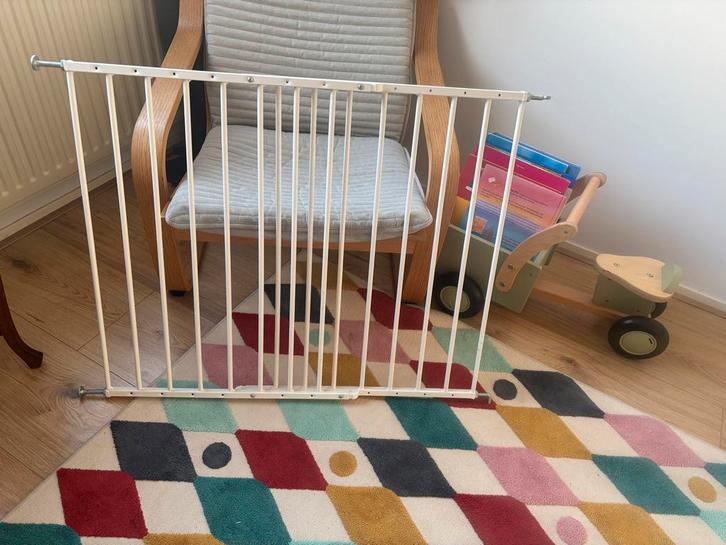 Traphekje, Kinderen en Baby's, Traphekjes, Gebruikt, Schroefhekje, Metaal of IJzer, 100 tot 115 cm, Ophalen