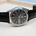 Vintage Seiko 5 - volledig nagekeken, Sieraden, Tassen en Uiterlijk, Horloges | Heren, Ophalen of Verzenden, Staal, Leer, Seiko