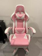 Bureau game stoel, Huis en Inrichting, Ophalen of Verzenden, Zo goed als nieuw, Roze, Gaming bureaustoel