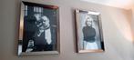 Spiegellijsten 60x80 godfather en Marilyn Monroe sepia kleur, Minder dan 100 cm, Ophalen of Verzenden, Zo goed als nieuw