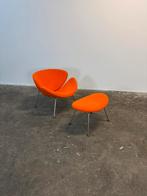 Artifort Orange Slice incl. voetenbank Pierre Paulin, Ophalen, Zo goed als nieuw, 75 tot 100 cm