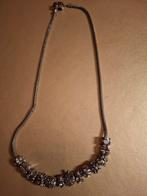 Vintage Bedelketting 'Collection' met 13 Bedels, Overige materialen, Gebruikt, Ophalen of Verzenden, Zilver