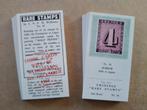Rare Stamps 2nd series complete set 30 tea cards Twinings, Ophalen of Verzenden