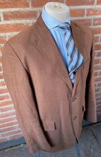 LIV design bruine blazer/ jasje Linnen/ Katoen Maat 52, Ophalen of Verzenden, Zo goed als nieuw, Maat 52/54 (L), Bruin