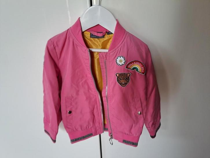 Roze meisjes bomberjas maat 98, Kinderen en Baby's, Kinderkleding | Maat 98, Zo goed als nieuw, Meisje, Jas, Ophalen of Verzenden