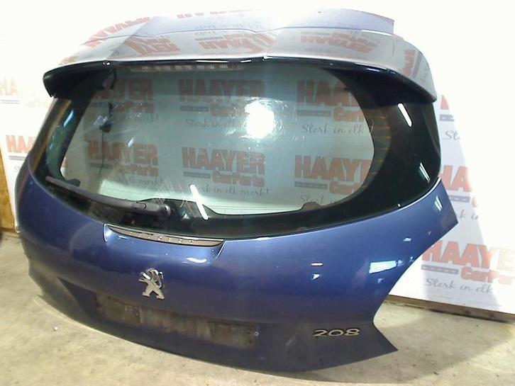 Achterklep Peugeot 208 I (CA/CC/CK/CL) (2012-03/2019-12), Auto-onderdelen, Carrosserie en Plaatwerk, Peugeot, Gebruikt