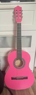 Mooie roze 3/4 gitaar in hele goede staat!, Ophalen, Zo goed als nieuw, Klassieke of Spaanse gitaar