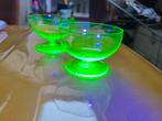 Uraniumglas collectie - Anna Groen. Zie mijn advertenties, Ophalen of Verzenden