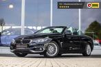 BMW 4 Serie Cabrio 420i High Executive | Nekverwarm. | Camer, Auto's, BMW, Gebruikt, 4 stoelen, Zwart, Bedrijf