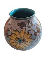 Vintage vaas – handbeschilderd – CLIMA Gouda Holland – 1950, Ophalen of Verzenden