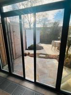 Superkwaliteit inbouw plissé hor - zwart, Doe-het-zelf en Verbouw, Deuren en Horren, Ophalen, Kunststof, 120 cm of meer, Hordeur