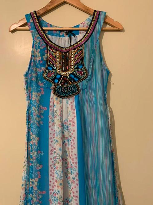 Jurk m, Kleding | Dames, Jurken, Nieuw, Maat 38/40 (M), Blauw, Ophalen of Verzenden
