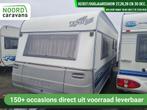 FENDT PLATIN 530 ENKELE BEDDEN + VOORTENT +LUIFEL +MAGNETRON, Caravans en Kamperen, Rondzit, Magnetron, 7 tot 8 meter, Bedrijf