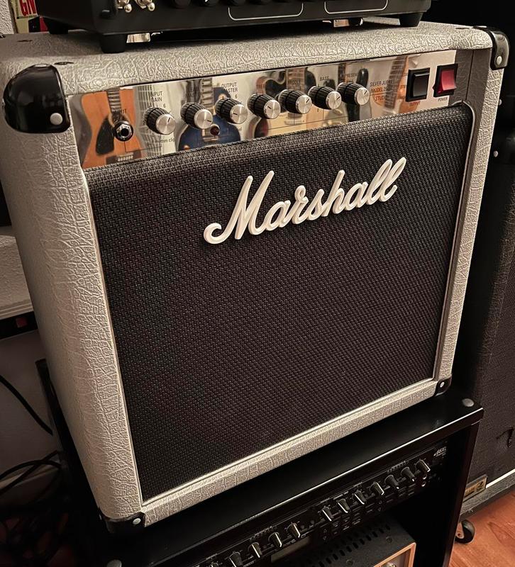 Marshall 2525c silver jubilee combo, Muziek en Instrumenten, Versterkers | Bas en Gitaar, Zo goed als nieuw, Minder dan 50 watt