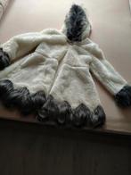 NIEUW, FAKE FUR wit/ grijs DAMESJASJE MT M/L (38/40), Ophalen, Nieuw, Maat 38/40 (M), Wit