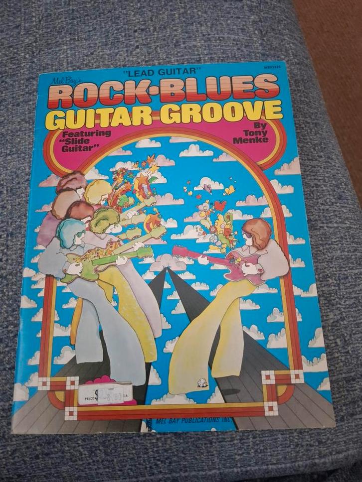 Mel Bay’s Rock-Blues Guitar Groove – Tony Menke (Vintage gi, Muziek en Instrumenten, Bladmuziek, Gebruikt, Artiest of Componist