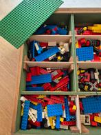 Vintage LEGO Set met Houten Opbergdoos, Antiek en Kunst, Ophalen of Verzenden