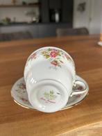 1 kop en schotel Duchess june bouquet 981, Verzamelen, Ophalen, Zo goed als nieuw, Porselein, Kop en/of schotel