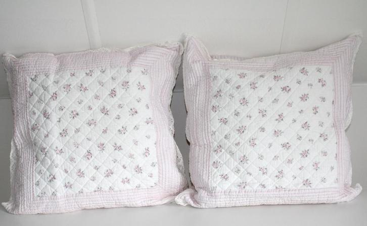 Clayre & Eef kussen kussens kussenhoes + binnenkussens, Huis en Inrichting, Woonaccessoires | Kussens, Zo goed als nieuw, Vierkant