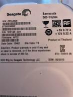 Seagate Barracuda 500GB HDD - SATA, Computers en Software, Harde schijven, Intern, Gebruikt, Ophalen of Verzenden, Desktop