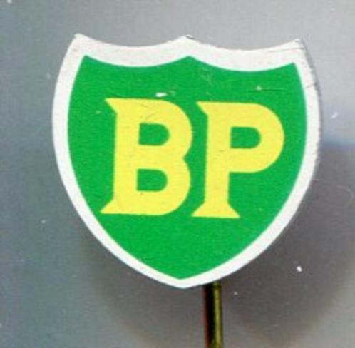 BP blik brandst0f speldje ( M_018 ), Verzamelen, Speldjes, Pins en Buttons, Zo goed als nieuw, Speldje of Pin, Transport, Verzenden