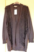 Nieuw elegant grijs vest met kant Ulla Popken maat 46 48, Trui of Vest, Nieuw, Ulla Popken, Ophalen of Verzenden