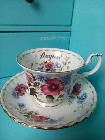 Royal Albert flower of the month August beschikbaar voor biedingen