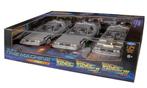 DELOREAN BACK TO THE FUTURE set part I, II & III schaal 1/24, Verzenden, Nieuw, Auto, Overige merken