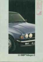 Austin Allegro fraaie originele brochure/auto folder '74-'81, Boeken, Ophalen of Verzenden, Nieuw, Overige merken