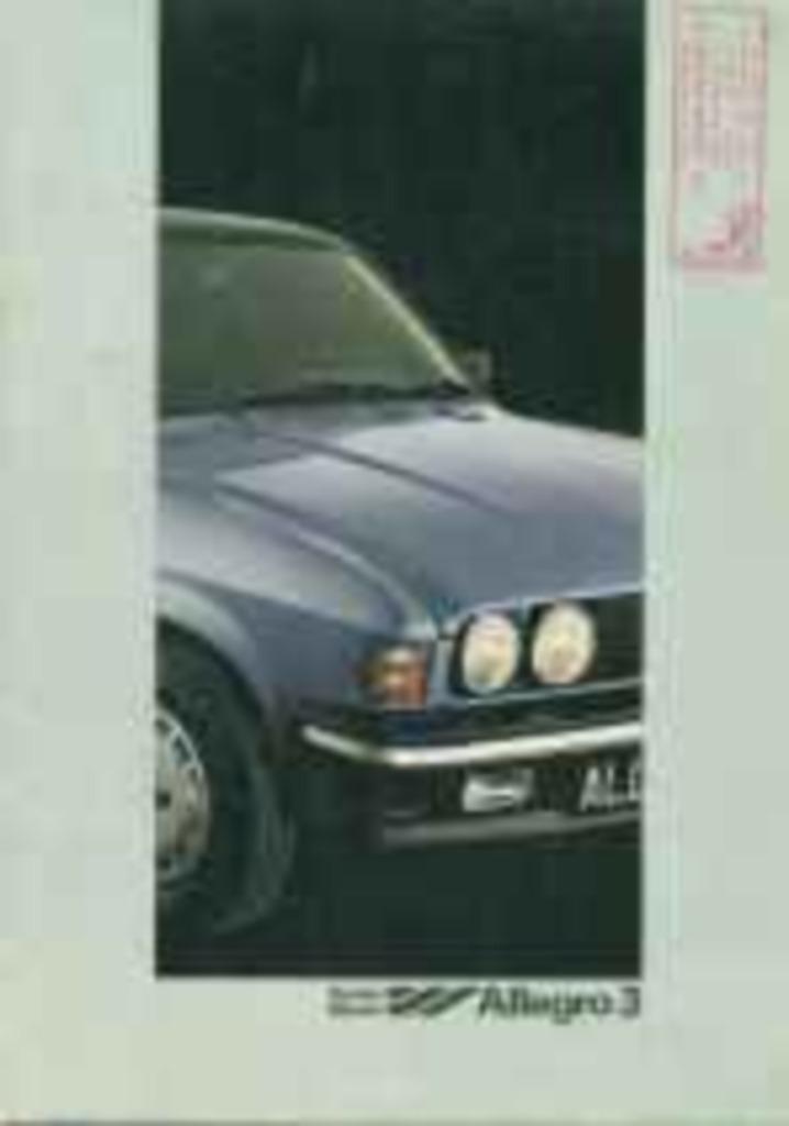 Austin Allegro fraaie originele brochure/auto folder '74-'81, Boeken, Auto's | Folders en Tijdschriften, Nieuw, Overige merken