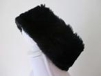 nieuwe zwarte faux fur bonte hoofdband muts, Nieuw, Muts, Ophalen of Verzenden