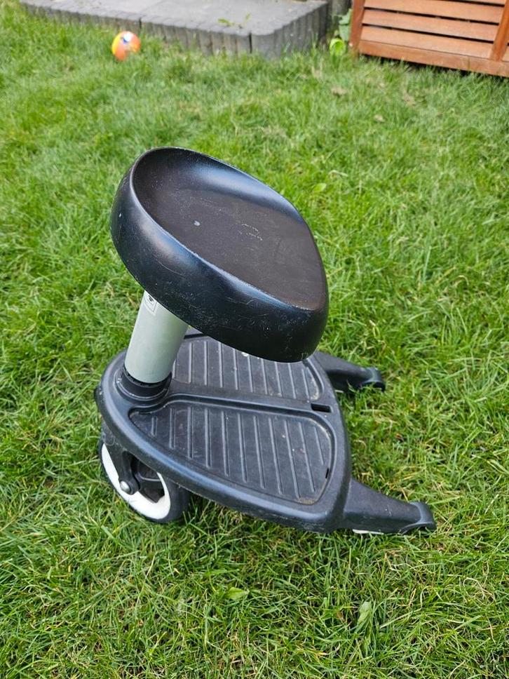 Twoo Meerijdplankje + Zitje voor Bugaboo, Kinderen en Baby's, Kinderwagens en Combinaties, Gebruikt, Kinderwagen, Bugaboo, Ophalen
