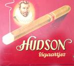 sigarenblikje HUDSON Sigaartjes, ca 12x11 cm, Ophalen of Verzenden, Overige