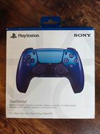 PS5 controller blauw met doos, Ophalen of Verzenden, Gebruikt, Controller