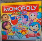 Monopoly Junior Party - Zo Goed Als Nieuw!, Hobby en Vrije tijd, Gezelschapsspellen | Bordspellen, Drie of vier spelers, Ophalen of Verzenden