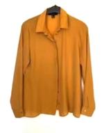 Oker gele blouse, Verzenden, Zo goed als nieuw, Maat 38/40 (M), Geel