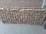 Sierbestrating rood/blauw/geel, Tuin en Terras, Tegels en Klinkers, Ophalen, Gebruikt, Klinkers, 5 tot 10 m²