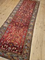 Vintage handgeknoopt perzisch tapijt loper 320x113, Info@SlatsAntiek.nl, 100 tot 150 cm, Perzisch, 200 cm of meer