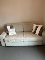 IKEA Slaapbank - 2 meter breed 2 persoons, Ophalen, Gebruikt, Beige, Tweepersoons