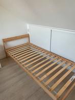 Bed Ikea Neiden, Huis en Inrichting, Ophalen, Gebruikt, Eenpersoons, Bruin