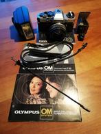 Olympus OM10 compleet met accessoires, Audio, Tv en Foto, Fotocamera's Analoog, Ophalen of Verzenden, Zo goed als nieuw, Spiegelreflex