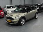 Mini Mini 1.6 Cooper S 180pk Automaat PANO PDC Leer APK NAP, Auto's, Traction-control, Gebruikt, Zwart, 4 cilinders