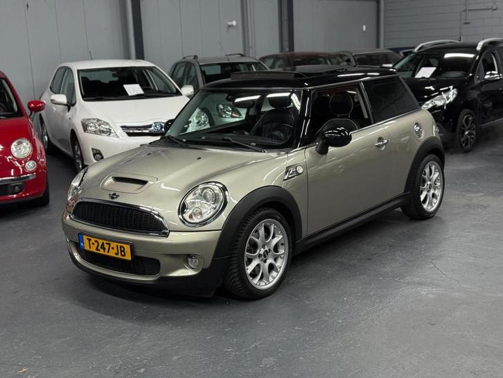 Mini Mini 1.6 Cooper S 180pk Automaat PANO PDC Leer APK NAP, Auto's, Mini, Bedrijf, Te koop, Cooper S, ABS, Airbags, Airconditioning