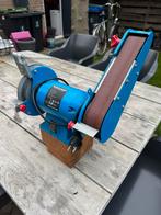 Topcraft Bandschuurmachine met Slijpsteen, Ophalen, Gebruikt, Minder dan 600 watt, Bandschuurmachine