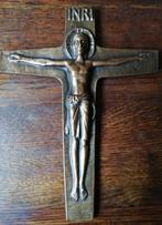 Corpus. Breloque. Brons. Art. Deco. 14.5/18 cm., Verzamelen, Religie, Ophalen, Zo goed als nieuw, Overige typen, Christendom | Katholiek