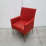 Amide luxe medische zorgstoel fauteuil - rode skai - 63 cm, Huis en Inrichting, Fauteuils, Niet ingevuld, Gebruikt, Niet ingevuld