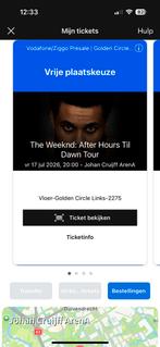 THE WEEKND | GOLDEN CIRCLE | 17 JUNI, Tickets en Kaartjes, Concerten | Pop, Twee personen, Juni